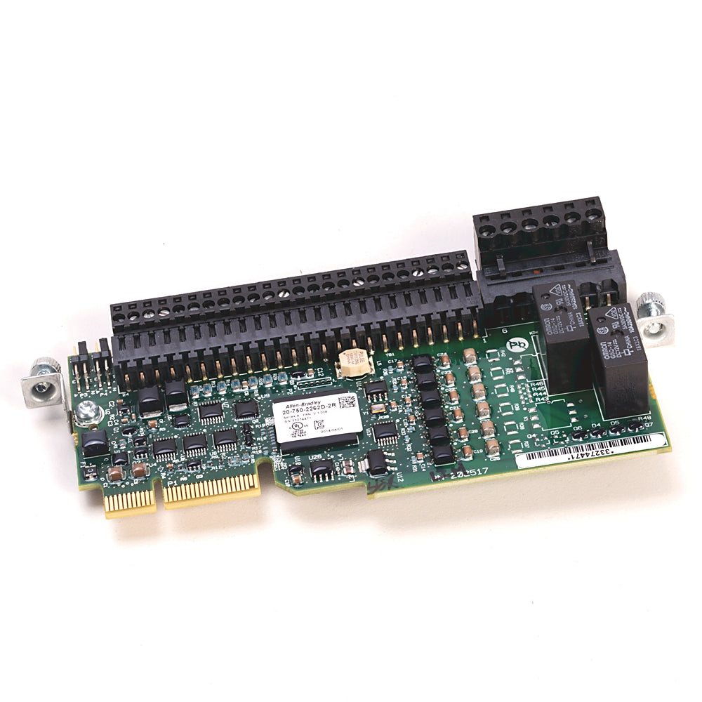ALLEN-BRADLEY Rockwell Automation 20-750-2262D-2R PF750-115V I/O Module-2AI,2AO,6DI,2RO