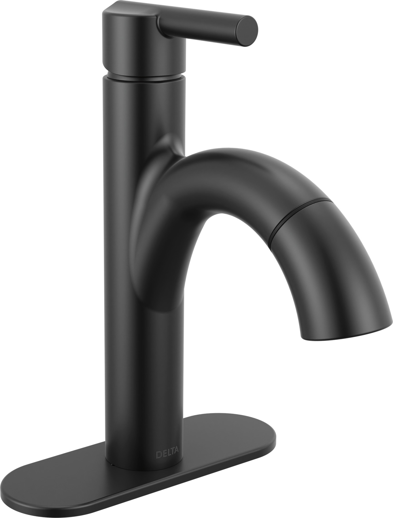 DELTA FAUCET Delta 15749LF-BLPD Nicoli Single Handle Pull-Down Bathroom Faucet 1.2 GPM