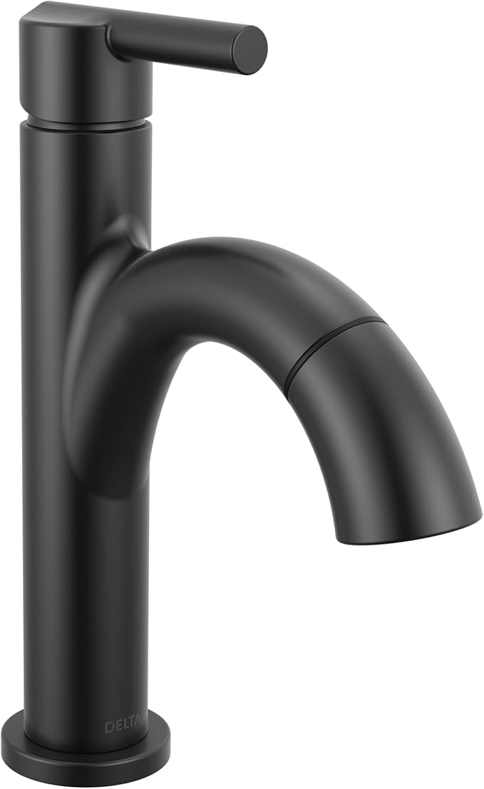 DELTA FAUCET Delta 15749LF-BLPD Nicoli Single Handle Pull-Down Bathroom Faucet 1.2 GPM