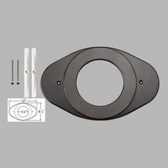 DELTA FAUCET Delta RP29827RB Shower Renovation Cover Plate 13 Inch x 8-1/8 Inch Venetian Bronze