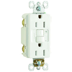 LEGRAND Pass & Seymour 1597TRAW GFCI Receptacle Duplex Tamper-Resistant 125 VAC 15 Amp