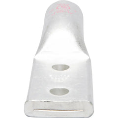 NSI INDUSTRIES NSI AL500N Double-Hole Compression Lug, 500 MCM, 1/2 Mounts, Pink