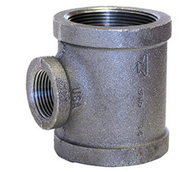 ASC ENGINEERED SOLUTIONS ANVIL 310048806 2 x 2 x 1-1/2 in. Female Black Malleable Iron Reducing Tee