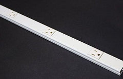 LEGRAND Wiremold WH20GB506 Plugmold 5Ft Single Circuit 6 On-Center 2000 White