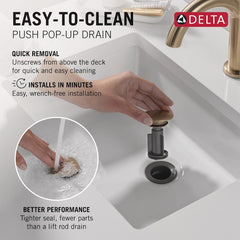 DELTA FAUCET Delta Faucet 25749LF-CZ Faucet