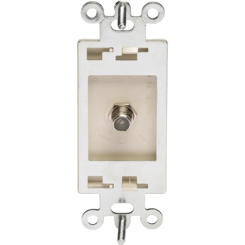 LEGRAND Pass & Seymour 26CATVLA Communication Device, Light Almond