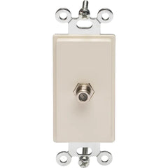 LEGRAND Pass & Seymour 26CATVLA Communication Device, Light Almond