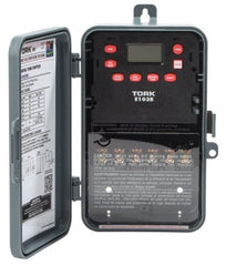 NSI INDUSTRIES NSI INDUSTRIES E103B Tork 24 Hour 1 Channel DPST Digital Time Switch