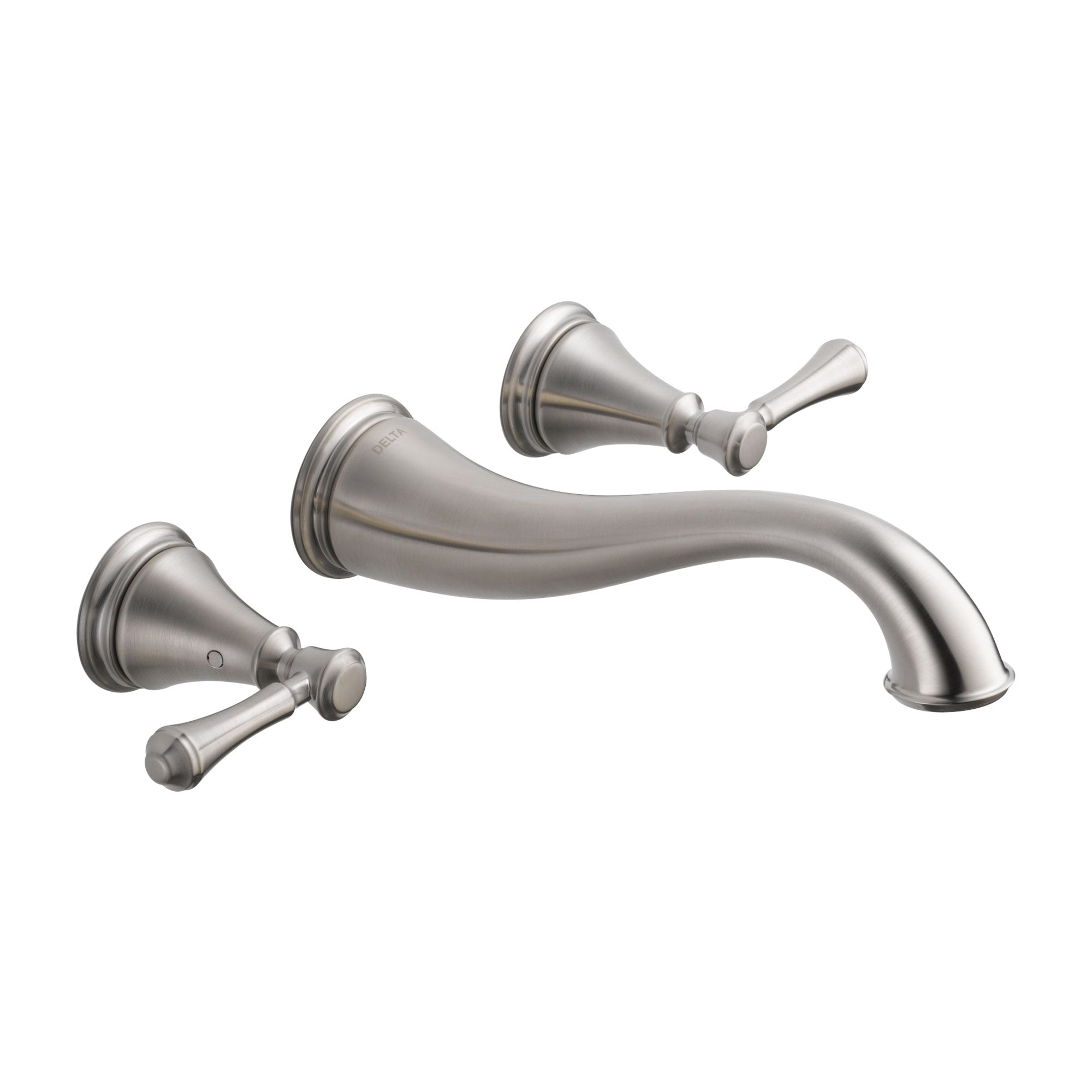 DELTA FAUCET Delta Faucet T3597LF-SSWL Cassidy Two Handle Wall Mount Bathroom Faucet Trim
