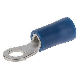 NSI INDUSTRIES NSI Industries R16-6V-S Vinyl-Insulated Ring Terminal 16 to 14 AWG 6 Stud