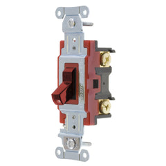 HUBBELL Hubbell 1221R HubPro Toggle Switch 1-Pole 20A 120/277V