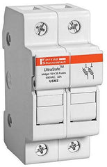 MERSEN Mersen USM2 2-Pole UltraSafe Modular Fuse Holder 800 VAC/1000 VDC 30 A