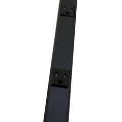 LEGRAND Wiremold BK20GB306TR Tamper-Resistant Plugmold 3Ft Black