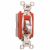 LEGRAND Pass & Seymour PS20AC1GRY 1-Pole Heavy Duty Toggle Switch 120/277 VAC 20 Amp