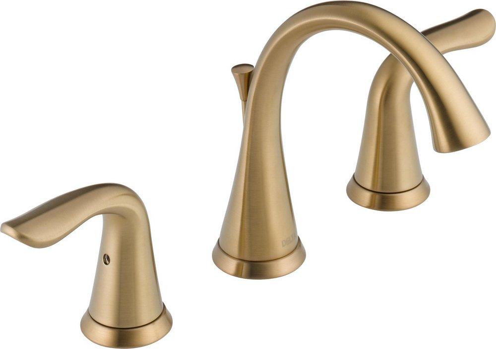 DELTA FAUCET Delta Faucet 3538-CZMPU-DST Lahara Two Handle Widespread Bathroom Faucet in Champagne Bronze