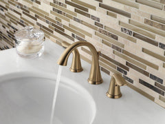 DELTA FAUCET Delta Faucet 3538-CZMPU-DST Lahara Two Handle Widespread Bathroom Faucet in Champagne Bronze