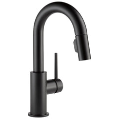 DELTA FAUCET Delta 9959-BLLS-DST Prep Faucet Trinsic 8 Inch Spread 1 Lever ADA WaterSense