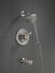 DELTA FAUCET Delta Faucet T17430-SS Classic Single Handle Multi Function Bathtub & Shower Faucet in Stainless (Trim Only)