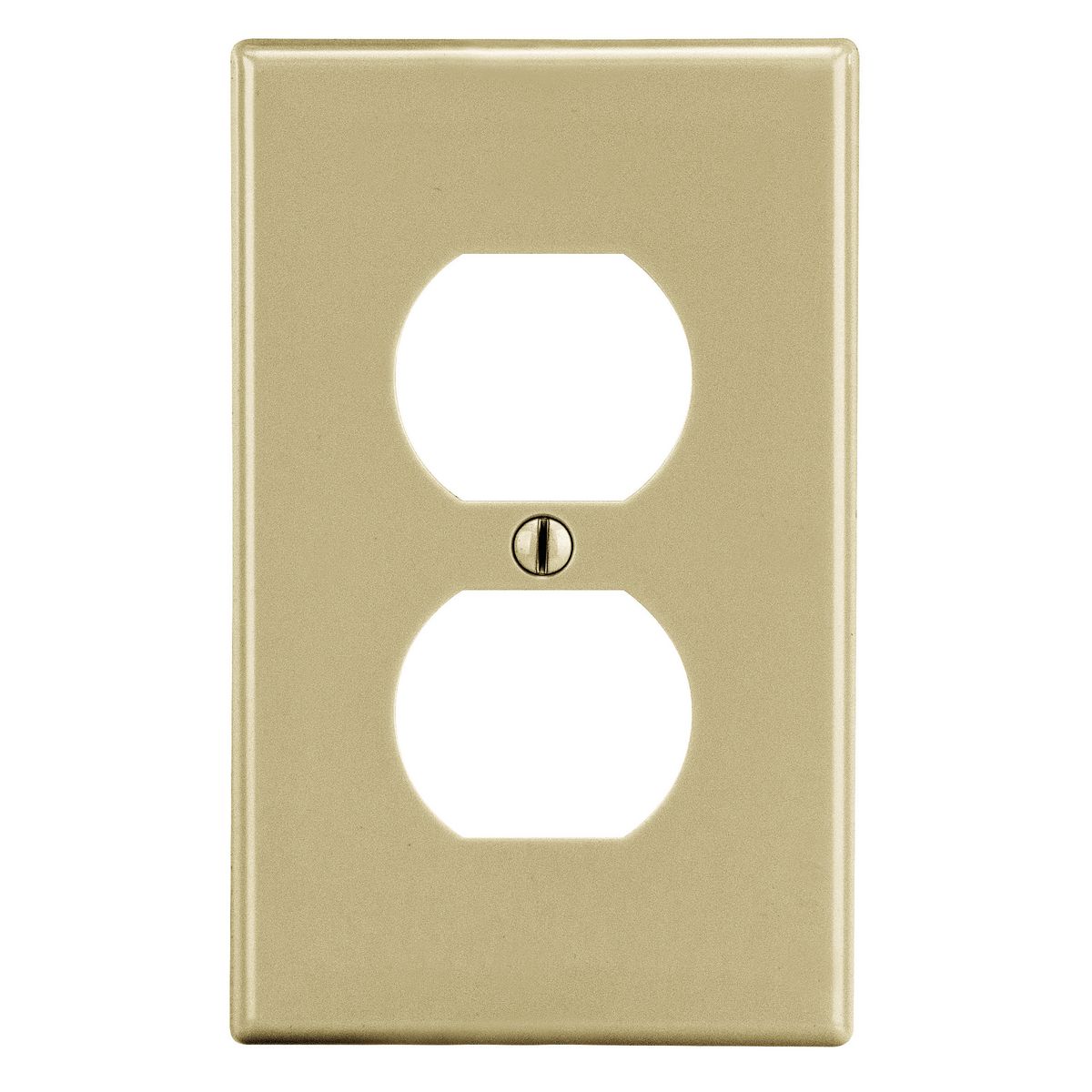 HUBBELL Hubbell Wiring Device-Kellems P8I HPW P8I WALLPLATE, 1-G, 1) DUP, IV