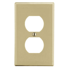 HUBBELL Hubbell Wiring Device-Kellems P8I HPW P8I WALLPLATE, 1-G, 1) DUP, IV