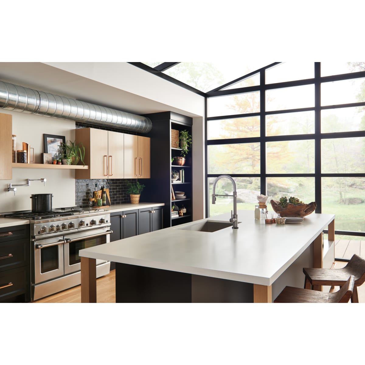 DELTA FAUCET Delta 1165LF Contemporary Wall Mount Pot Filler