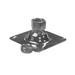 EATON Crouse Hinds TPSFH12 Zinc Chromate Sheet Steel Flexible Fixture Hanger