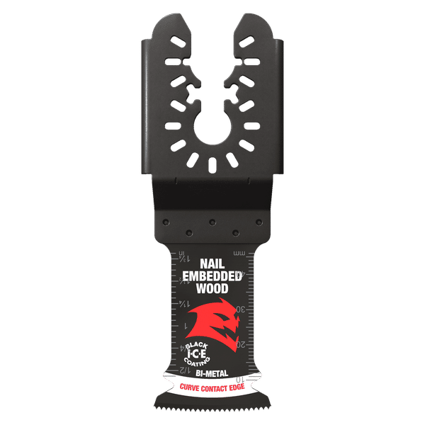 DIABLO FREUD DOU125BW10 Demo Demon Universal Fit Bi-Metal Oscillating Blades for Nail-Embedded Wood (10-Pack)