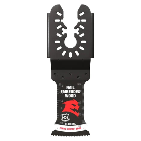 DIABLO FREUD DOU125BW10 Demo Demon Universal Fit Bi-Metal Oscillating Blades for Nail-Embedded Wood (10-Pack)