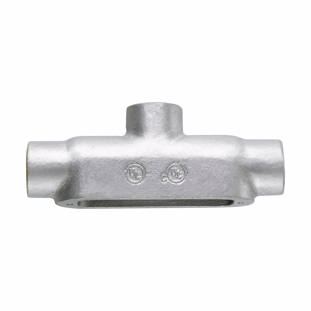 EATON Crouse Hinds TB50M Malleable Iron Type TB Conduit Outlet Body 1/2-Inch Condulet