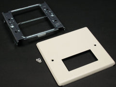LEGRAND Wiremold V4047RX 2-Gang Rectangle Opening-Ivory