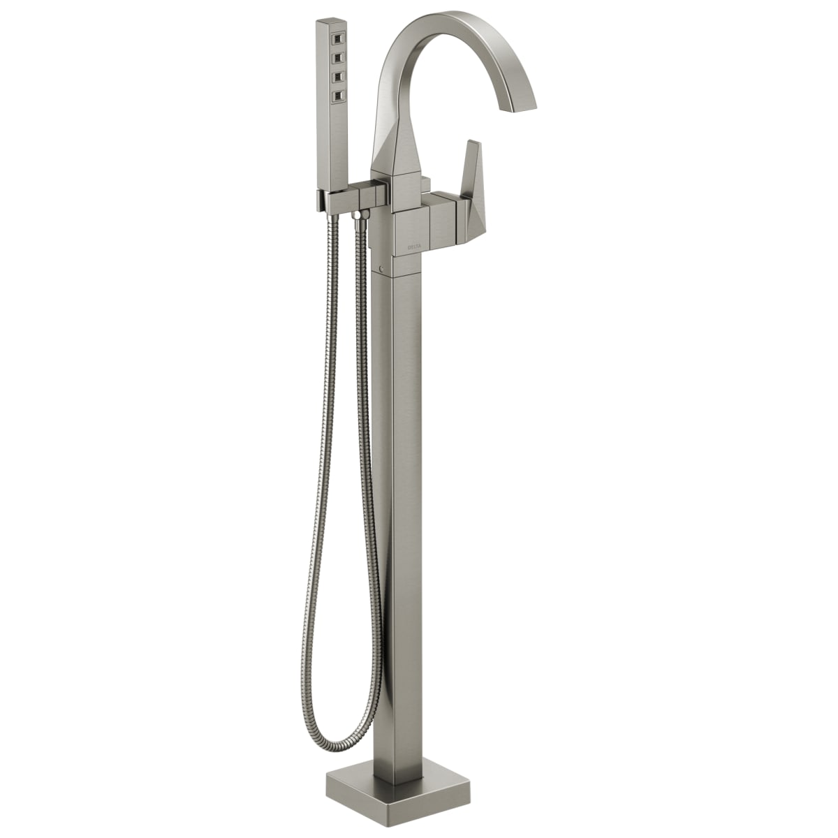 DELTA FAUCET Delta T4746-SS-PR-FL Trillian Floor-Mount Tub Filler Faucet