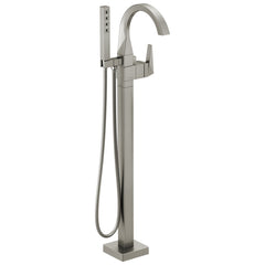 DELTA FAUCET Delta T4746-SS-PR-FL Trillian Floor-Mount Tub Filler Faucet
