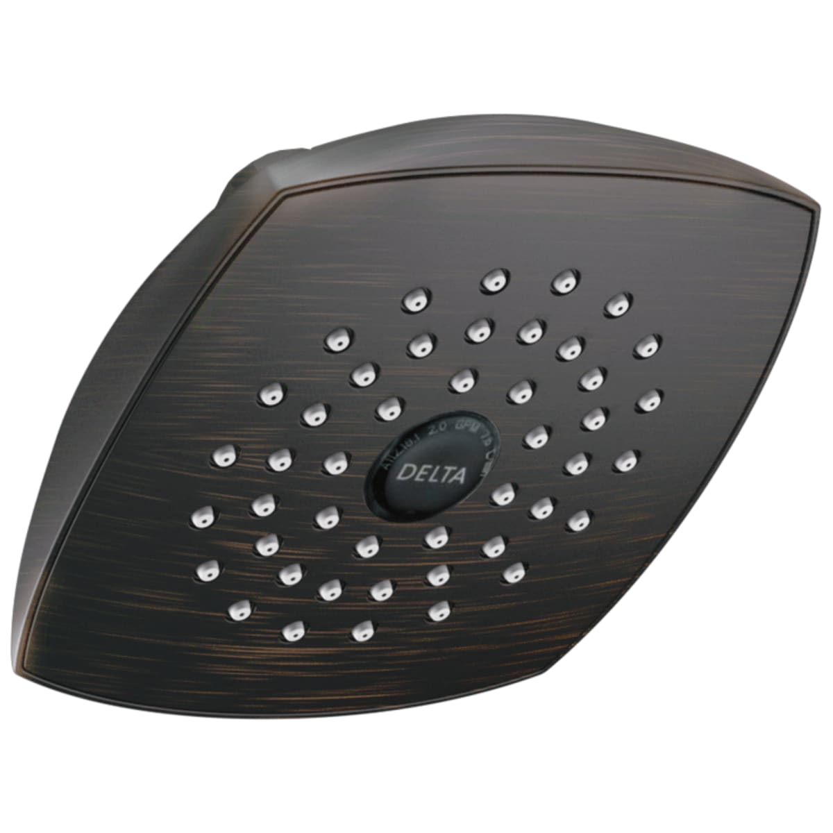 DELTA FAUCET Delta RP64859RB Single-Setting Raincan Shower Head in Venetian Bronze