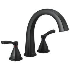 DELTA FAUCET Delta T2777-BL Stryke Three Hole Roman Tub Trim
