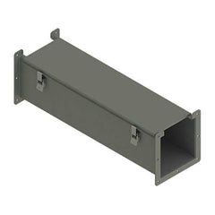 NVENT Nvent Hoffman F66L24 Straight Section Lay-in Hinged Cover Type 12, 6.00x6.00x24.00