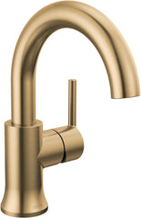 DELTA FAUCET Delta Faucet 559HAR-CZ-DST Trinsic Single Handle Monoblock Bathroom Sink Faucet in Champagne Bronze
