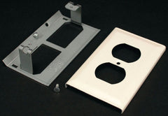 LEGRAND Wiremold G3043BE COVER RCPT 3000 SER RACEWAY STL GRA