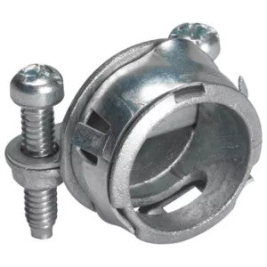 EATON Crouse Hinds 50NMQ Quick-Lok NMQ snap-in clamp connector 3/8 inches