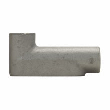 EATON Crouse-Hinds LB57 1-1/2 LB-Style Conduit Body, Form-7, Iron Alloy