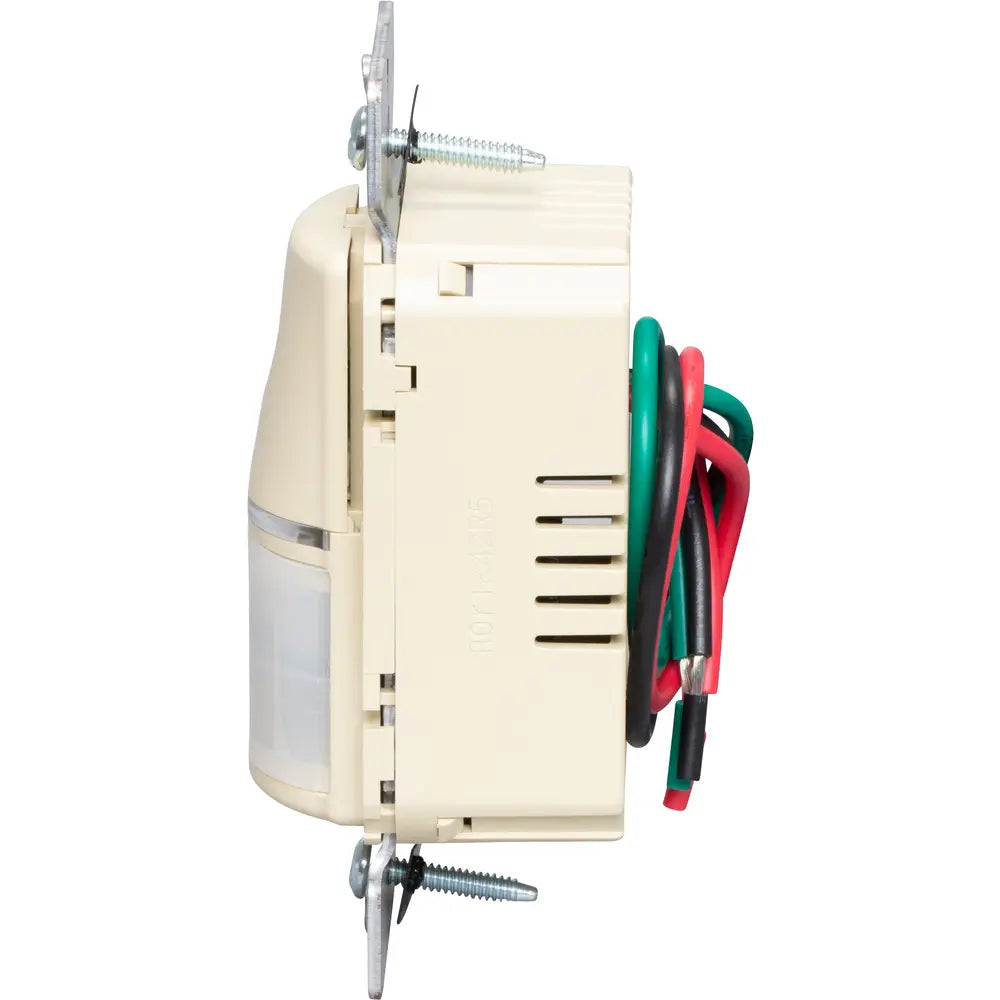 LEGRAND Pass & Seymour WS-250-I PIR Wall Switch Occupancy Sensor 120/277V Ivory