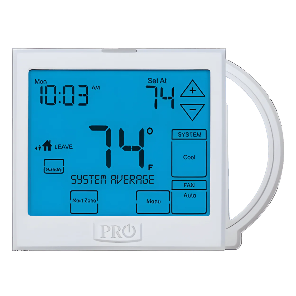 PRO1 IAQ Pro1 IAQ T955WH Thermostats 7 Day 5+1+1 Programmable Wireless 3Heat/2Cool