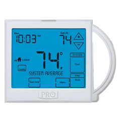 PRO1 IAQ Pro1 IAQ T955WH Thermostats 7 Day 5+1+1 Programmable Wireless 3Heat/2Cool