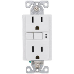 LEGRAND Pass & Seymour AFGF153TRW Radiant Tamper-Resistant Dual-Function Duplex AFCI/GFCI Receptacle, NEMA 5-15R - White (15A)