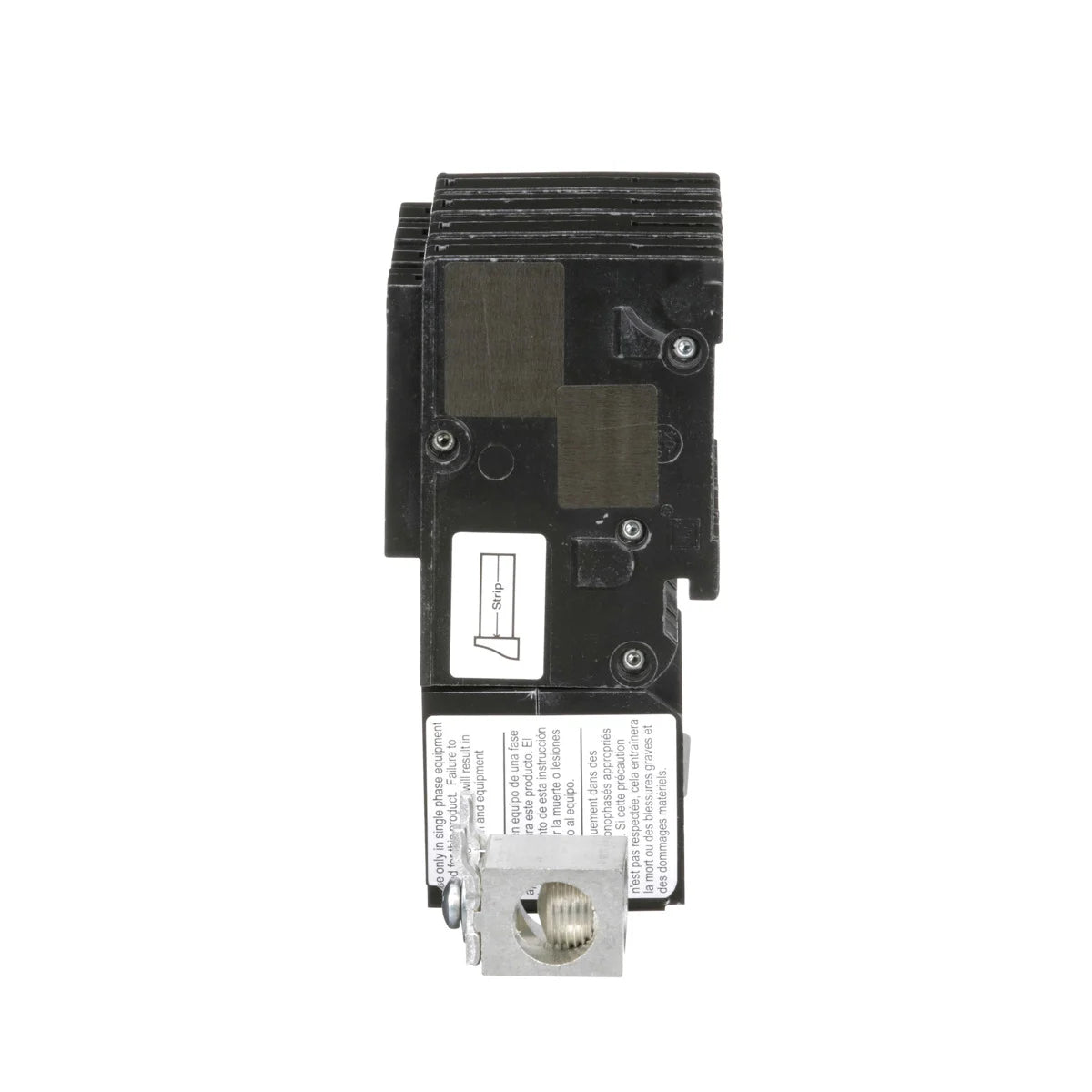 SCHNEIDER ELECTRIC Square D HOML2225 2-Pole 225 Amp Plug-On Circuit Breaker Sub Feed Lug