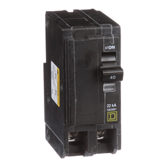 SCHNEIDER ELECTRIC Square D QO240VH Miniature Circuit Breaker 40 Amp 120/240 Volt