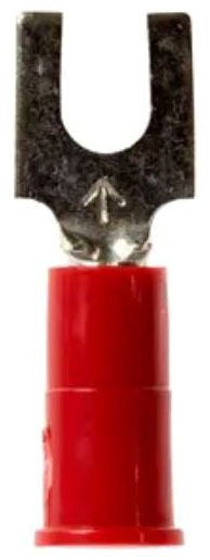 3M 3M BFV18-8Q Block Insulated Fork Terminal, 22 to 18 AWG Conductor, 25/Bag