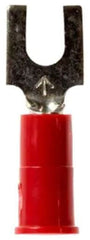 3M 3M BFV18-8Q Block Insulated Fork Terminal, 22 to 18 AWG Conductor, 25/Bag