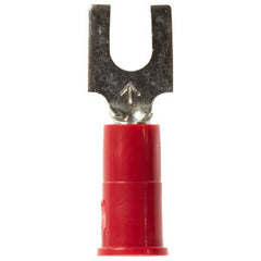 3M 3M BFV18-8Q Block Insulated Fork Terminal, 22 to 18 AWG Conductor, 25/Bag