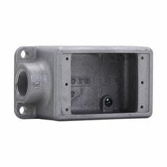 EATON Eaton FS1 Crouse-Hinds Condulet 1-Entry Shallow Device Box With Mounting Lug 1/2 In