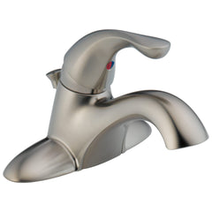 DELTA FAUCET Delta 520-SSPPU-DST Classic: Single Handle Centerset Bathroom Faucet in Stainless